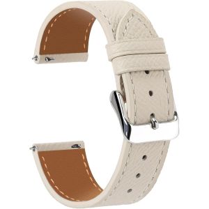 Fdjhy-Bracelet De Montre En Cuir Véritable Textured Cuir Dégagement Rapide Bande De Remplacement 12mm 14mm 16mm 18mm 20mm 22mm Pour Femme Homme - Neuf
