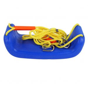 Balancoire D'exterieur Courbee En Plastique Pour Enfants, Ideale Pour L'arriere-Cour, La Maternelle Ou L'aire De Jeux - Neuf