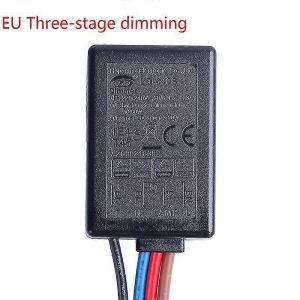 Ld-600s Gradateur tactile à 3 voies intégré Interrupteur marche/arrêt Us/eu - Neuf