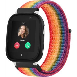 Kal-Bracelet En Nylon Pour Enfant Compatible Avec Xplora X6 - Bracelet Réglable Avec Fermeture Velcro - Bracelet De Rechange Souple Pour Filles Et Garçons - Pour Xplora X6 Play - Neuf