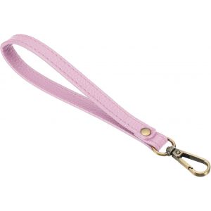 Kal-8 Pouce Bracelet Sangle, Pu Cuir Bracelet Porte-Clés Poignet Sangle Remplacement Avec Métal Clé Anneau Serrure Pour Portefeuille Porte-Monnaie Clé, Rose - Neuf