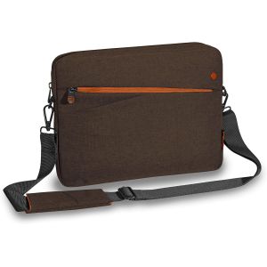 Sacoche Pour Tablette Pc Fashion Pour 12,9 Pouces (32,8 Cm) Housse De Protection Étui Case Avec Compartiment Pour Accessoires,Marron - Neuf