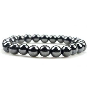 Bracelet Magn&eacute;tique Sant&eacute; Des Femmes Bracelet De Th&eacute;rapie Magn&eacute;tique H&eacute;matite Magnet Soulagement De L'arthrite Et De La Carpe - Neuf