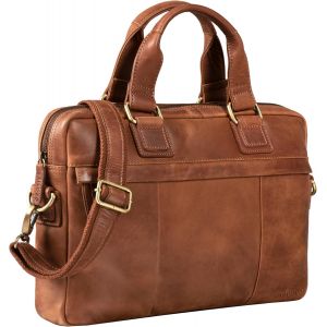 acdsgd-Andrew' Sacoche pour Ordinateur Portable en Cuir V&eacute;ritable Sac Messager Sac Bandouli&egrave;re Sac &agrave; l'&Eacute;paule Vintage - Neuf