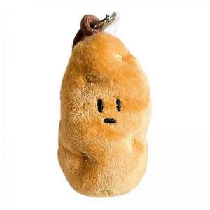 6 X Peluche Poup&eacute;e Trousseau De, Trousseau De Pommes De Terre, Un Sac, Un Doux Mou Keychain, Keychain, F&ecirc;te D'anniversaire, Jouet - Neuf