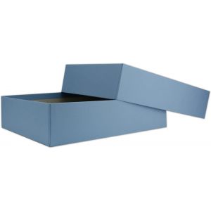 TIANYI-1x Bo&icirc;te de rangement et de cadeau de qualit&eacute; sup&eacute;rieure - Format A4 - Gris/bleu - 302 x 213 x 70 mm - Neuf