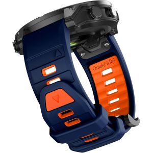 Bracciale Per Fenix 8 51mm, Sostituzione Del Bracciale In Silicone Morbido Per Fenix 5x,Fenix 6x,Fenix 7x,Epix Pro 51mm,Fenix 3,Hr,Quaitx3. - Neuf