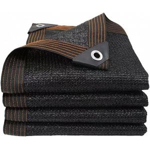 Ulteronixshop-2x3m Toile D'ombrage Pour Serre, Bloquer Les Rayons Uv Noir,Filet D'ombrage Coupe Vent Voiles D'ombrage,Protection Rayons 90% Uv Pour - Neuf