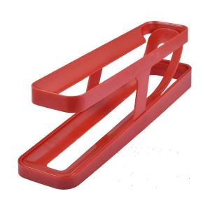 Porte-Oeufs &Agrave; D&eacute;filement Automatique Porte-Bo&icirc;te De Rangement Panier &Agrave; Oeufs Conteneur Organisateur Rolldown Refrigerato - Neuf