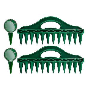 Jardinière De Sol 12 Trous - Entretoise De Graines De Jardin Avec Distributeur De Graines Réglable Pour La Plantation De Graines Et De Bulbes B - Neuf