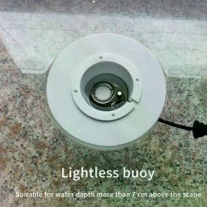 Brume Flottante Brouillard Fabricant Flotteur Garde Coloré Led Lumière Réservoir De Poissons Rocaille - Neuf