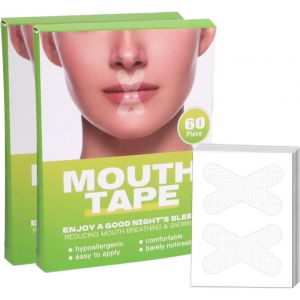 Lot De 120 Bandes Buccales Pour Dormir,Les Bouchons Anti-Ronflement Aident &Agrave; Soulager Le Ronflement La Nuit Et Am&eacute;liorent La Qualit&eacute; Du Sommeil - Neuf