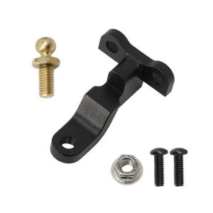 Pare-Chocs Arri&egrave;re En M&eacute;tal Crochet De Remorque De Remorque Pour Trx4m 1/18 Rc Crawler Mises &Agrave; Niveau De Voiture Pi&egrave;ces, Noir - Neuf