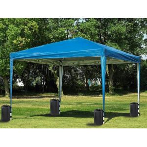 Lot De 2 Sacs De Lestage Pour Auvent De Tente, Noirs - Neuf