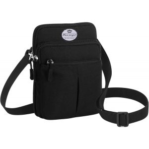 KALANKA-Sac Banane Chic de Voyage Ceinture pour Téléphone Unisexe Léger Multicolore Mini Bandoulière avec Sangle Interchangeable pour Homme Femme Jogging Vélo Sport - Neuf