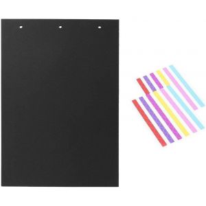 MAA-Scrapbook Papiers Noirs 26.5x18.5CM, 20pcs Feuilles de Recharge Supplémentaires Livre Photo Vide pour DIY Album Photo 27x19CM, pour l'album` love you forever``Directeur A` - Neuf