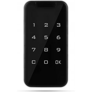 Serrure D'Armoire Électronique, Serrure À Code Numérique À Écran Tactile, Serrure À Combinaison D'Armoire, Serrure De Meuble Intelligente, Serrure De Boîte Aux Lettres, Pour - Neuf