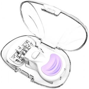 Rasoir Partie Intime Femme,Rasoir Facial Pour Femme, Rasoir Priv&eacute; Pour Femme, &Eacute;pilateur Manuel Pour Poils Des Jambes Et Des Aisselles, Avec 1 Brosse De Nettoyage - Neuf