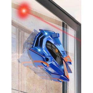 Infrared Creativity Wall Climbing Car Children's Toys-bleu - Neuf