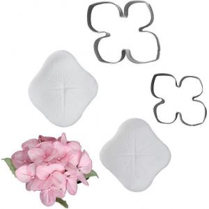 Ventes Promotionnelles Fondant Cutters Set Hortensia Cake Bakery Tool - Neuf