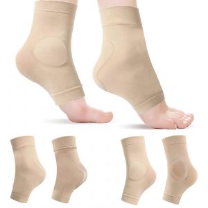 2 Paires De Talon Cheville Protection Des Chaussettes Avec Coussin De Gel Pour Le Patinage, Chaussures De - Neuf