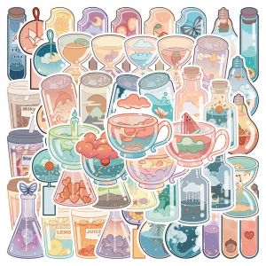 Autocollants Imperméables De Dessin Animé, Étiquette De Scrapbooking Kawaii, Autocollants Esthétiques, Autocollants Girly, 50 Feuilles - Neuf