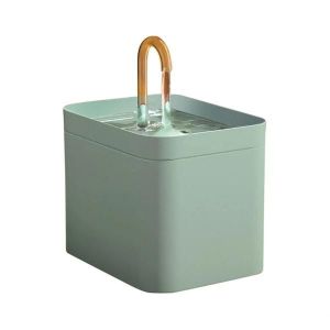 Fontaine À Eau Automatique Verte Pour Chats Et Chiens, Fontaine À Eau À Circulation Automatique Pour Animaux De Compagnie - Neuf