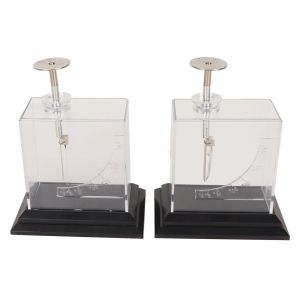 Yemaesre-Électroscope En Papier D'aluminium, Échelle Préc Electromètre Physique Pour Expériences Sida D'enseignement, L'étude Physique Aide Outils D'enseignement Pour Classe, Laboratoire - Neuf