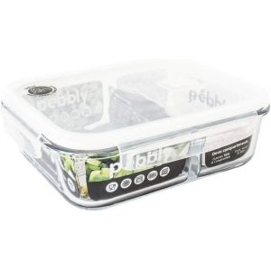 Boite De Conservation En Verre Rectangulaire 650 Ml Pour Cuire, Conserver, Transporter Et R&eacute;chauffer 100% Herm&eacute;tique - Neuf