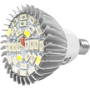 Kal-Cultivez L'ampoule De La Lampe 28w À Spectre Complet Mené Pour La Croissance De L'ampoule De Croissance Légère Pour La Plante De Fleurs 85v-265v (Design : E14) - Neuf
