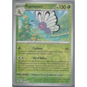 Carte Pok&eacute;mon - Papilusion - 012/165 - Reverse - Ev3,5 - 151 - Neuf