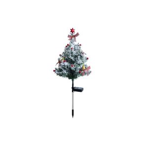 Piquet lumineux solaire pour sapin de No&euml;l avec d&eacute;corations ext&eacute;rieures - Neuf