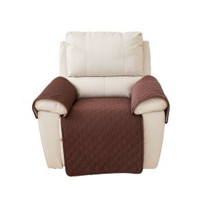 Tapis Imperm&eacute;able Pour Dossier Et Assise De Fauteuil Inclinable Couleur Caf&eacute; - Neuf