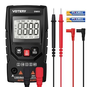 Multim&egrave;tre,multim&egrave;tre num&eacute;rique,plage automatique de 4000 points,utilis&eacute; pour mesurer la tension AC et DC,mesurer le courant AC et DC,la r&eacute;sistance,la continuit&eacute;,etc. - Neuf