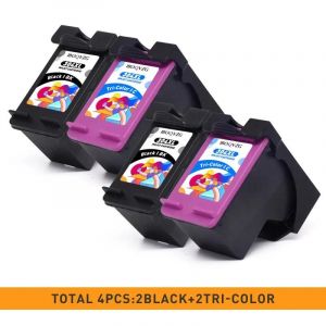 IBOQVZG 304XL cartouche d'encre pour HP304 pour HP 304 XL Deskjet ENVY Officejet 2620 2630 2632 3730 5020 5032 imprimante-2 Noir 2 Couleur - Neuf