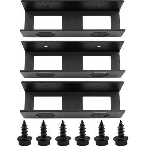 sous le support de bureau,support de rangement pour ordinateur portable avec vis,bureau peu encombrant et support mural - Neuf