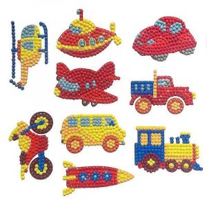 Autocollants De Peinture De Bande Dessinée Pour Enfants Autocollants Décoratifs Bricolage Faits À La Main Pour Les Élèves De L&#39;École Primaire Des Deux Sexess102 - Neuf