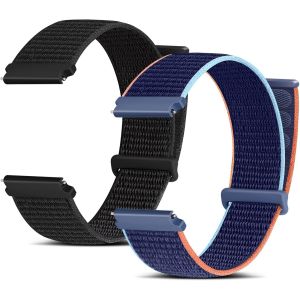 Eryi-Bracelets De Montre En Nylon, 16 Mm, 18 Mm, 20 Mm, 22 Mm, Fermeture Rapide Pour Homme Et Femme, Bracelet De Sport Tissé Respirant Réglable - Neuf