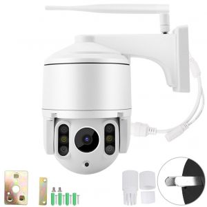 Camera de surveillance exterieure IP 1080P etanche 100-240 V, mini PTZ (prise AU) - Neuf