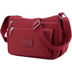 Sacs À Bandoulière Décontractés Multi-Poches Pour Femme En Nylon Imperméable[H2839] - Neuf