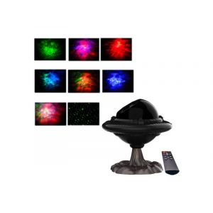 Projecteur D'étoiles Ufo Avec Projection De Nébuleuses Et Télécommande - Neuf