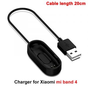 Chargeur Magn&eacute;tique Usb 1m Pour Xiaomi Mi Band 7 Pro,Chargeur De Montre Intelligente,Cordon D'alimentation &Agrave; Noyau En Cuivre Pur Pour Xiaomi Band 7 6 5 4 3 2--Miband 4-20cm - Neuf