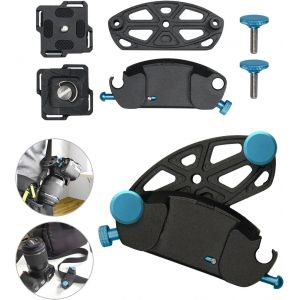 Clip de Ceinture pour Appareil Photo,Support d'appareil Photo en Alliage d'aluminium à Fermeture Rapide avec vis 1/4,pour Appareil Photo Reflex numérique et Sac à Dos. - Neuf