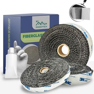 Chimney Seal | Oven Seal 3 mm x 20 mm x 3 m | Pellet Stove Seal | Wood Stove Door Seal | Flat Glass Seal for Wood Stove | Fibreglass Black - Neuf