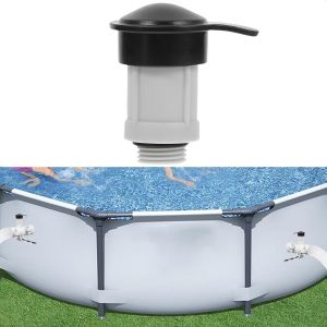 Pièce de rechange pour valve de buse d'air de piscine et bouchon de valve de buse d'air Repl.#12363 12373 Accessoires de piscine pour piscine hors-sol Intex 26719MW,26719W,26733EH,26735EH - Neuf