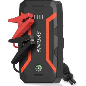 Lbgwp60-Booster Batterie Voiture 1200a, 20000 Mah Chargeur Batterie Voiture (Jusqu'à 7.0l Essence Ou 5.5l Gazole), 12v Jump Starter Avec Clip De Sécurité Intelligent, Lumière Led - Neuf