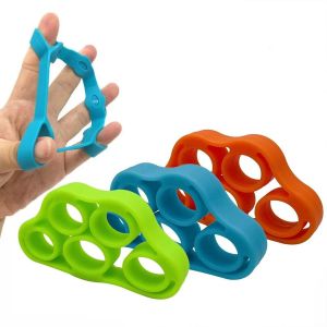 Asas-Musculation Doigts,Hand Grip Strengthener,Doigt Exerciseur,Civière De Doigt,Muscleurs De Main Silicone,Renfort De Préhension Des Mains,Pour L'entraînement Musculaire - Neuf