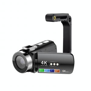 Caméscope Numérique 4K Vision Nocturne Couleur WiFi Écran Rotatif 3 Pouces YONIS - Neuf
