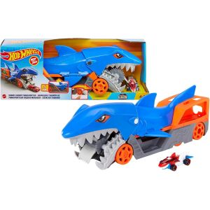 ERYI-City Requin Transporteur, Camion Qui Avale Les Petites Voitures Et Peut En Contenir Jusqu¿À 5, Un Véhicule Inclus, Jouet Pour Enfant, Gvg36 - Neuf