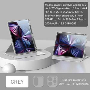 360 ° Étui De Protection Rotatif Pour Ipad 10E Génération, Étui Pour Tablette Ipad Pro 11 ""12.9 A16 11E 9E 7E 8E 11 10 9 Air 13 iPad Air 4 Air 5-green - Neuf